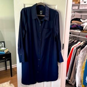 DKNY shirt dress navy size 12 **3 for $20 Sale**